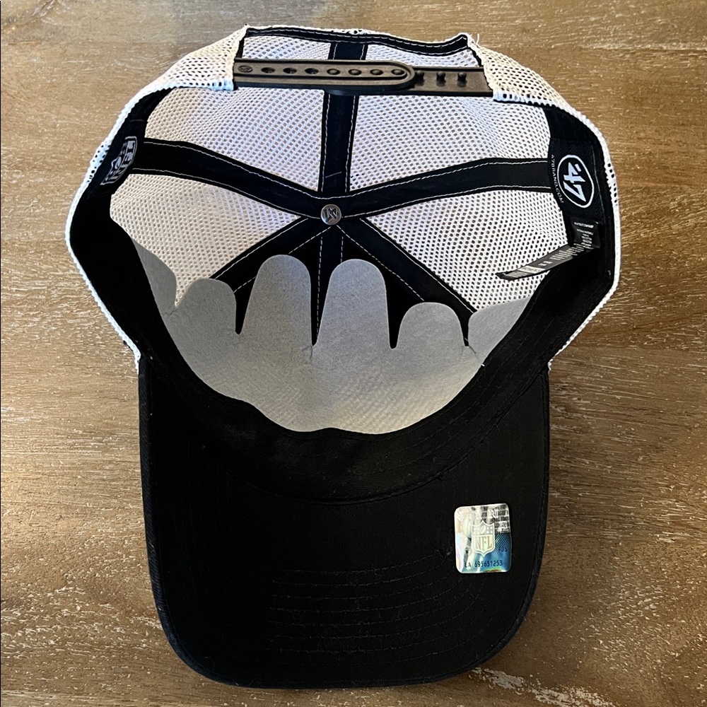 ‘47 Brand New Orleans Saints Sequin Saints Trucker Hat - Picture 7 of 9